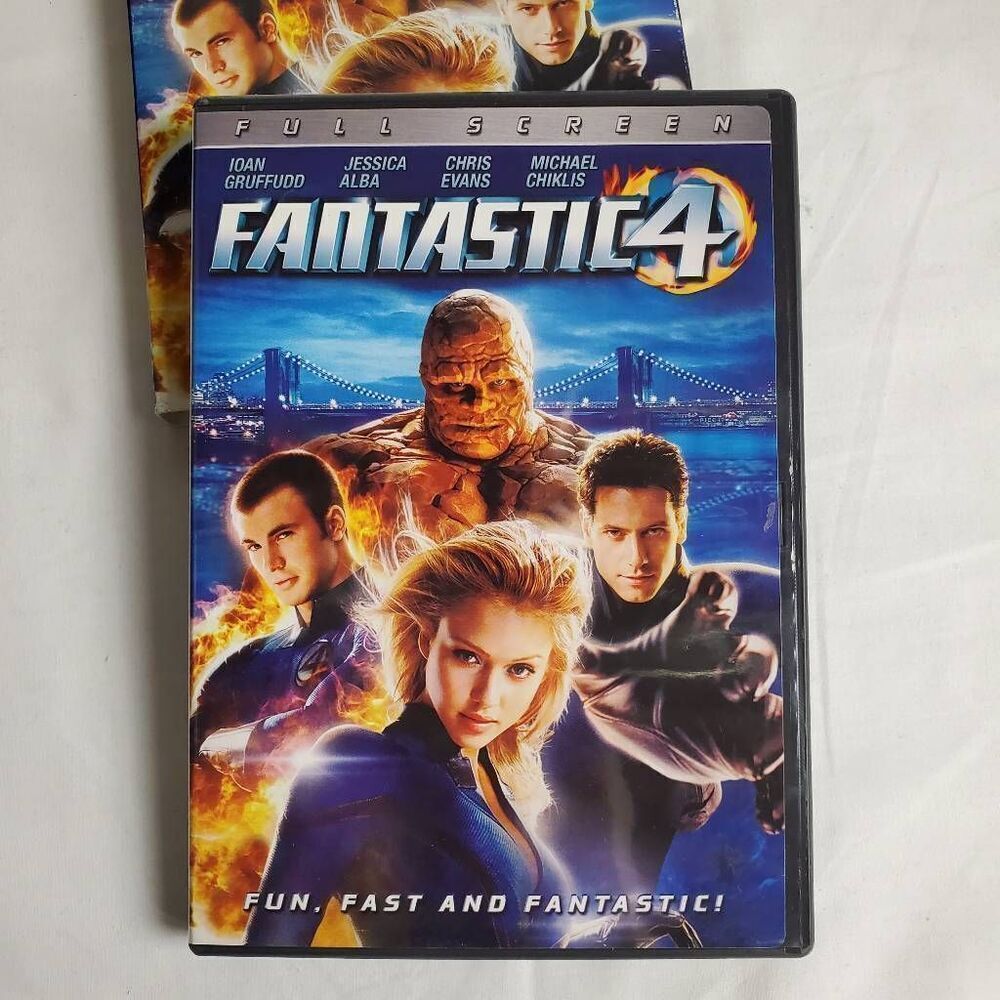 Fantastic Four (Fullscreen Edition) – Jessica Alba, Chris Evans – Superhero Acti